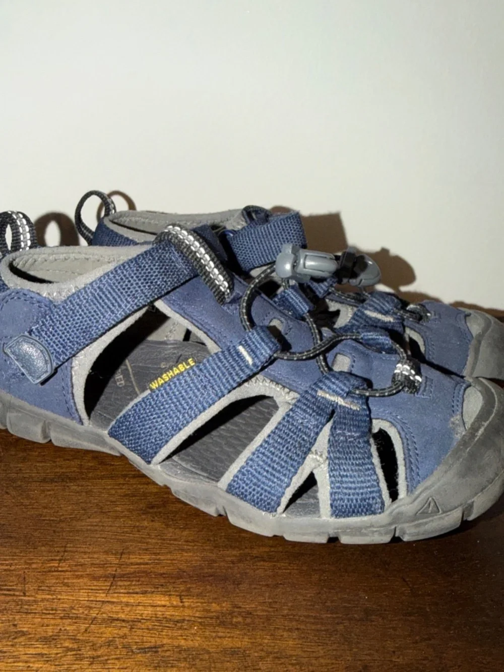 Keen Seacamp II CNX Blue Depths Gargoyle Sport Sandals Little Kids Size 1